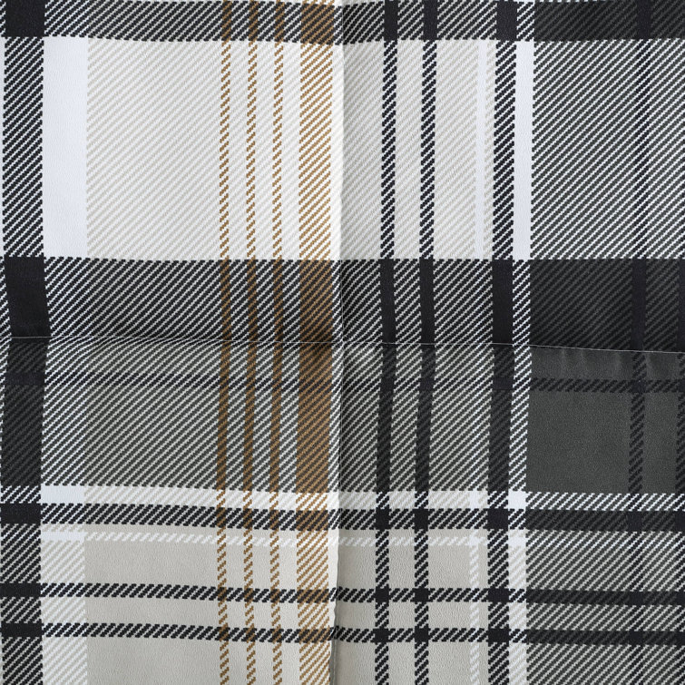 Eddie Bauer Normandy Plaid Down Alt Cozy Reversible Comforter Set